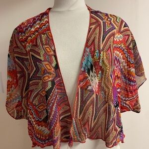 Women’s Lottie & Holly Band of Gypsies Boho Kimino Cardigan multi design size M
